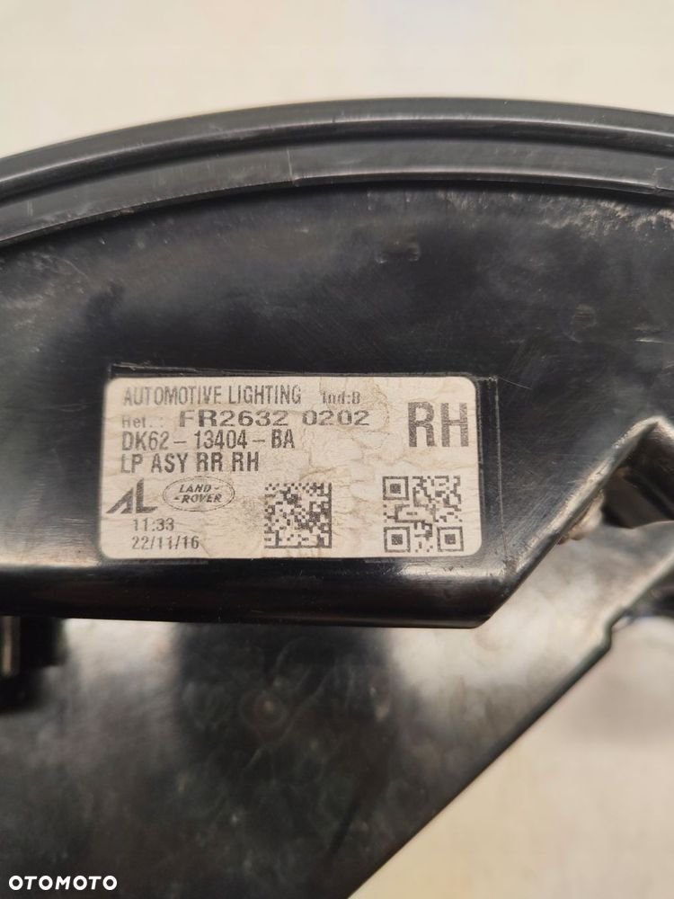 range rover sport oe dk6213404ba lampa tylna prawa - 6