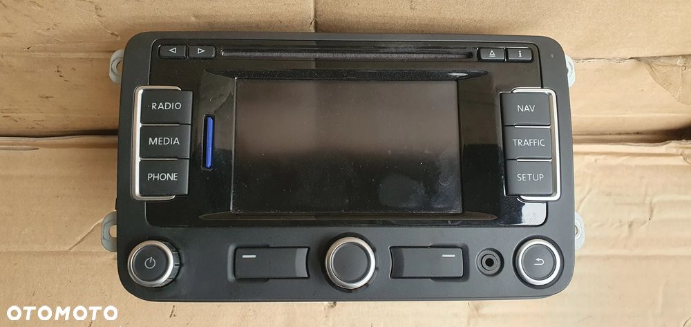 Radio radioodtwarzacz fabryczne VW Passat B6 3C0035270 - 5