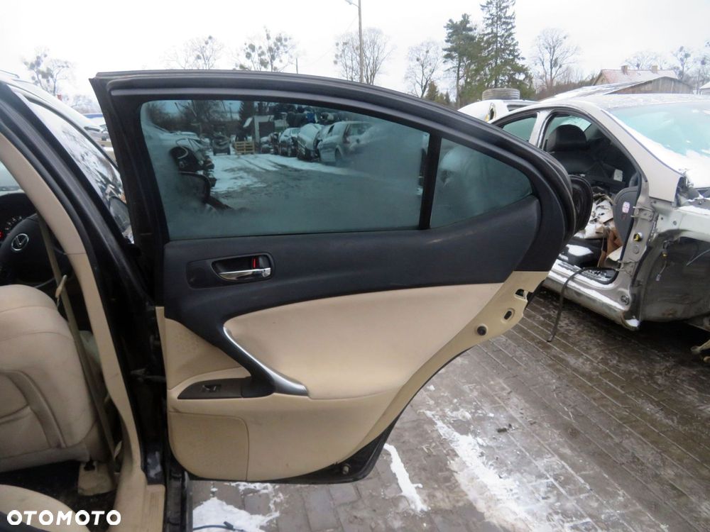 DRZWI TYLNE PRAWE IS II E2 212  CZARNY LEXUS 2005-2010 - 5
