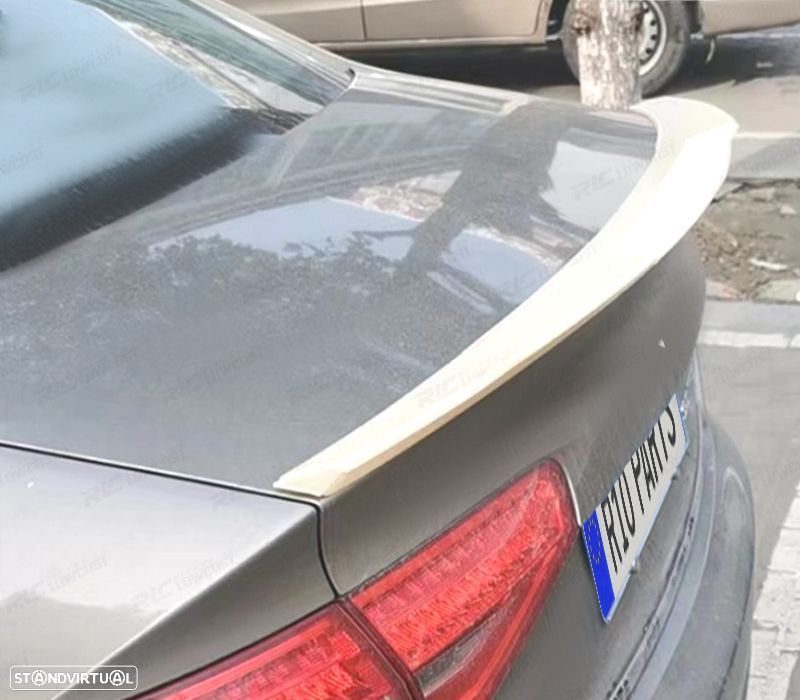 AILERON SPOILER TRASEIRO AUDI A4 B8 SEDÁN 07-15 LOOK S4 - 1