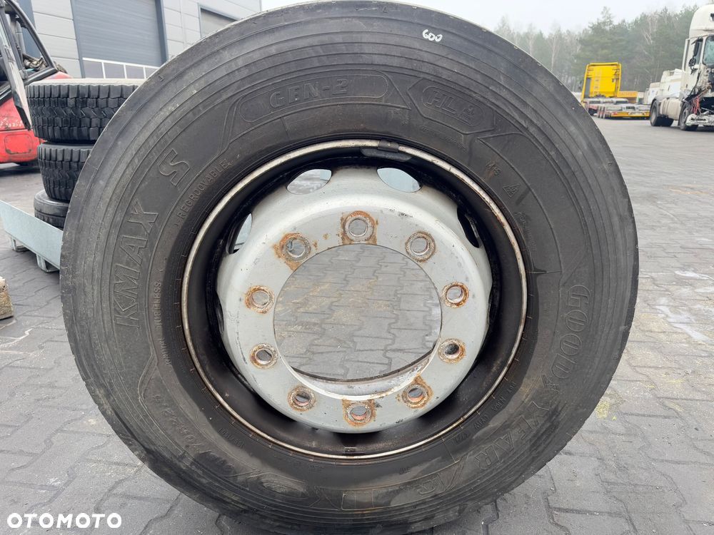 Kompletne koło, felga, opona GoodYear KMAX S 315/70 R22,5 - 1