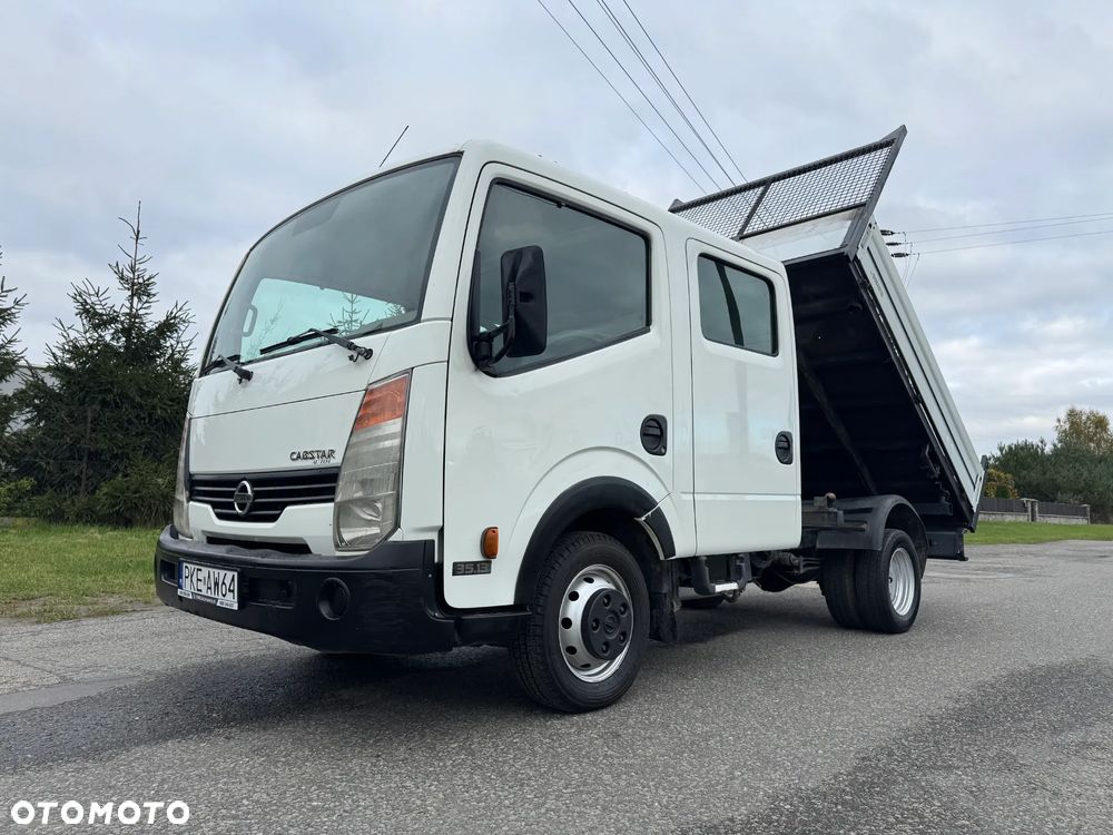 Nissan Cabstar 35.13 * 2.5 / 130KM * Wywrotka * DOKA * 6 Osób * - 2