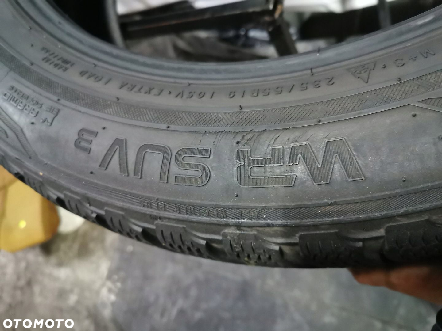 235/55r19 nokian 2016 opony zimowe 6,5mm 4780 - 4