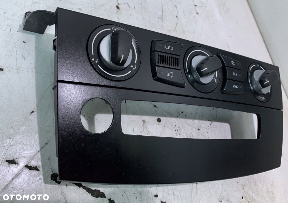 PANEL RAMKA KLIMATRONIK BMW E60 E61 LIFT JAK NOWY - 5