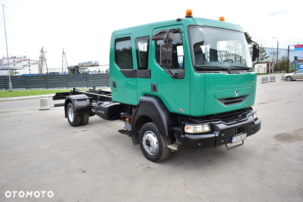 Renault MIDLUM 4x4 DOKA Brygadówka RAMA do zabudowy Camper