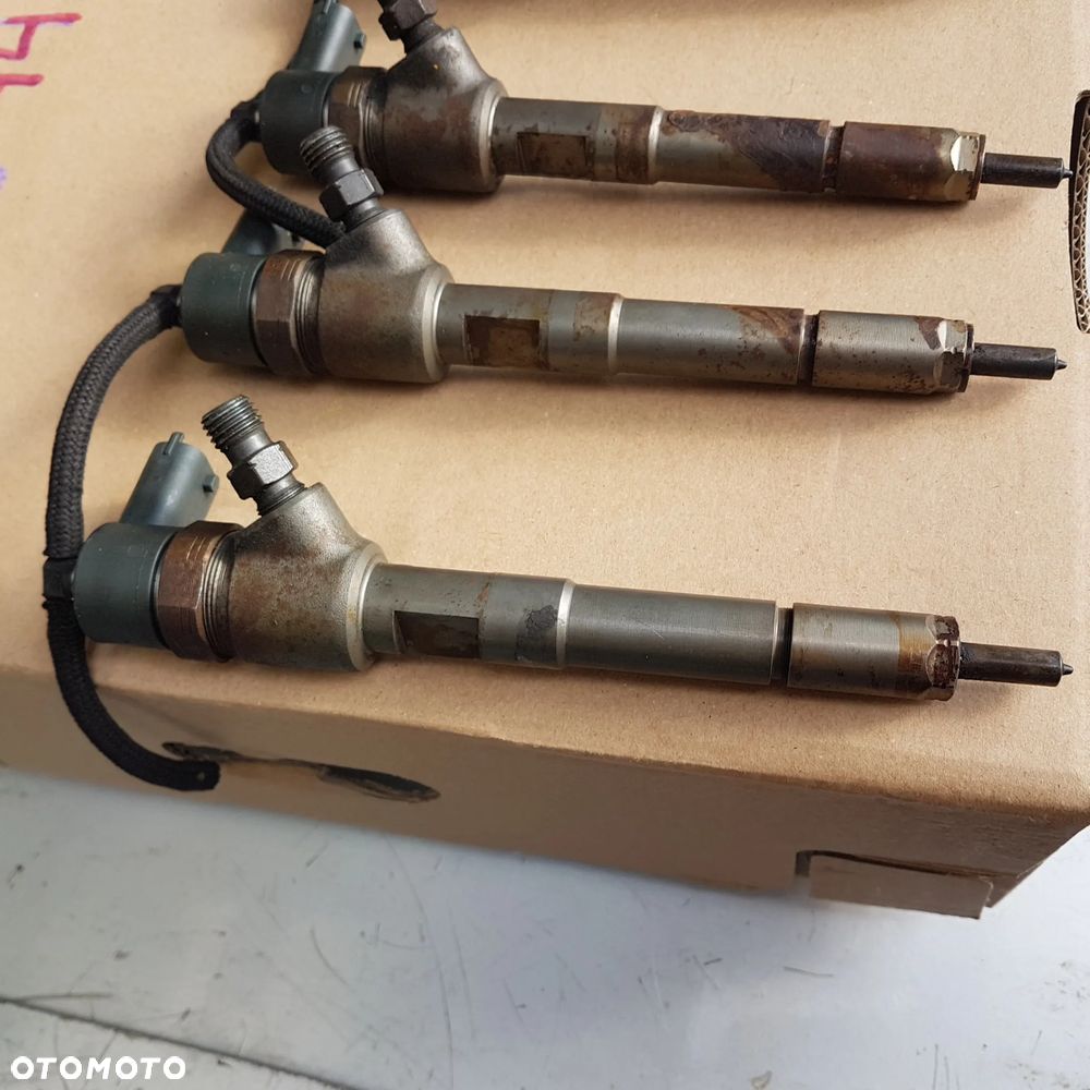 wtrysk WTRYSKIWACZ CR ELEKTROMAGNETYCZNY BOSCH 0445110351 swift ignis justy tigra meriva corsa d c combo astra h j agila doblo fiorino 500 tipo panda III grande evo jak nowe - 13
