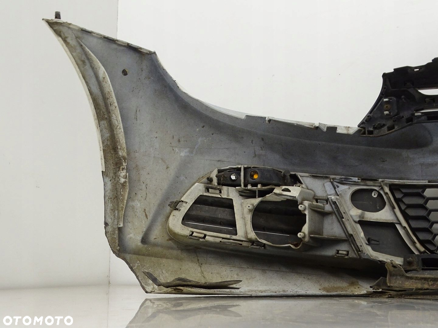 KPL ZDERZAK PRZÓD PRZEDNI  GRILL VW SCIROCCO III 1K8 2008-2014R BIAŁY LB9A - 13