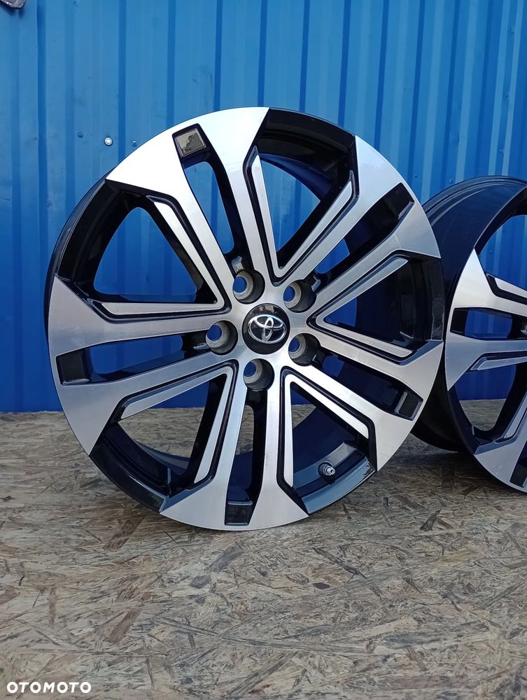 FELGI ALUMINIOWE 5X114 R18 7J ET35 TPMS TOYOTA AURIS AVENSIS BZ4X CAMRY C-HR COROLLA PRIUS PRIUS+ RAV4 VERSO - 1