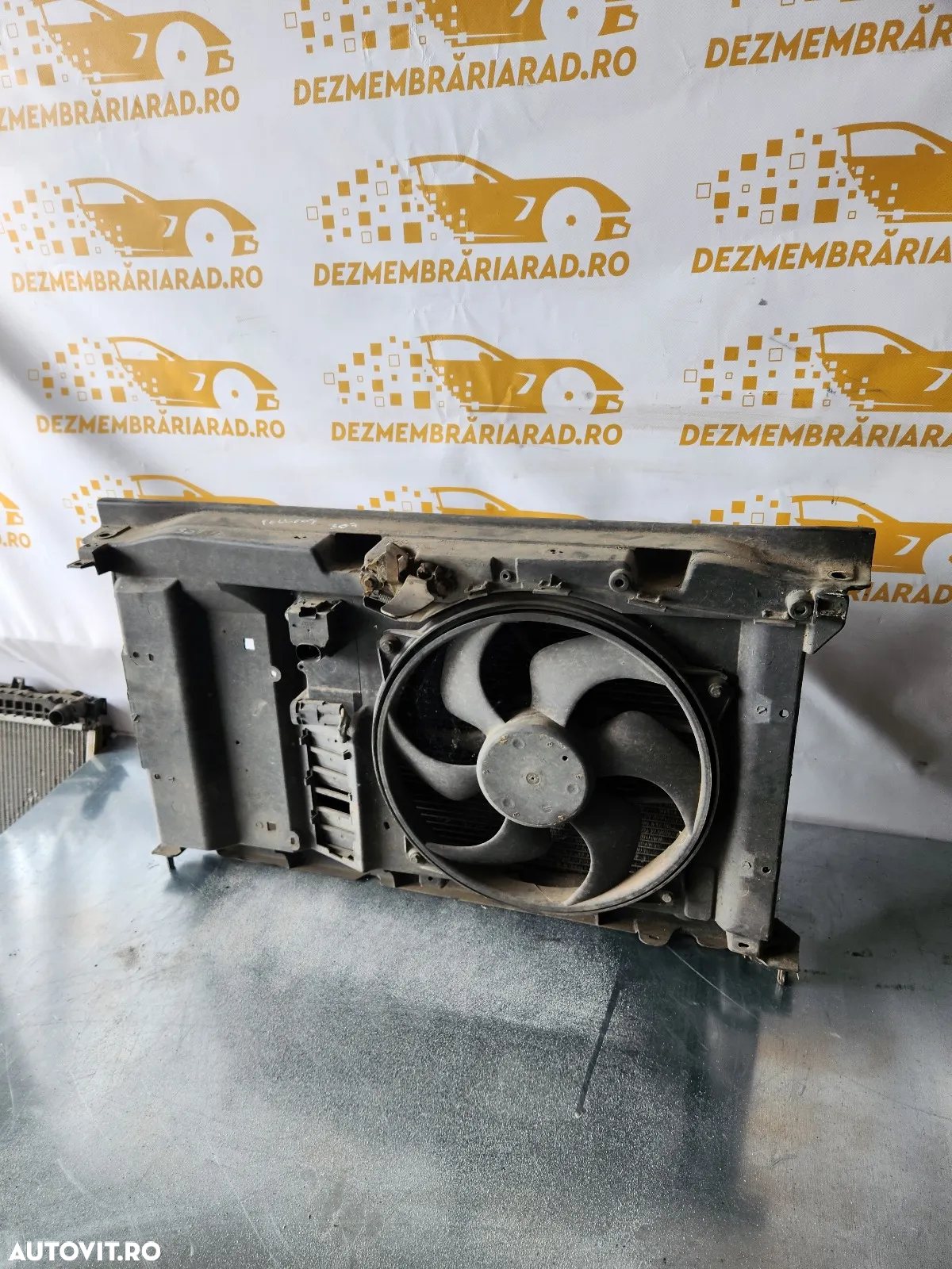 Trager Calandru Fata Radiator Apa Clima Termocupla Peugeot 307 Benzina - 4