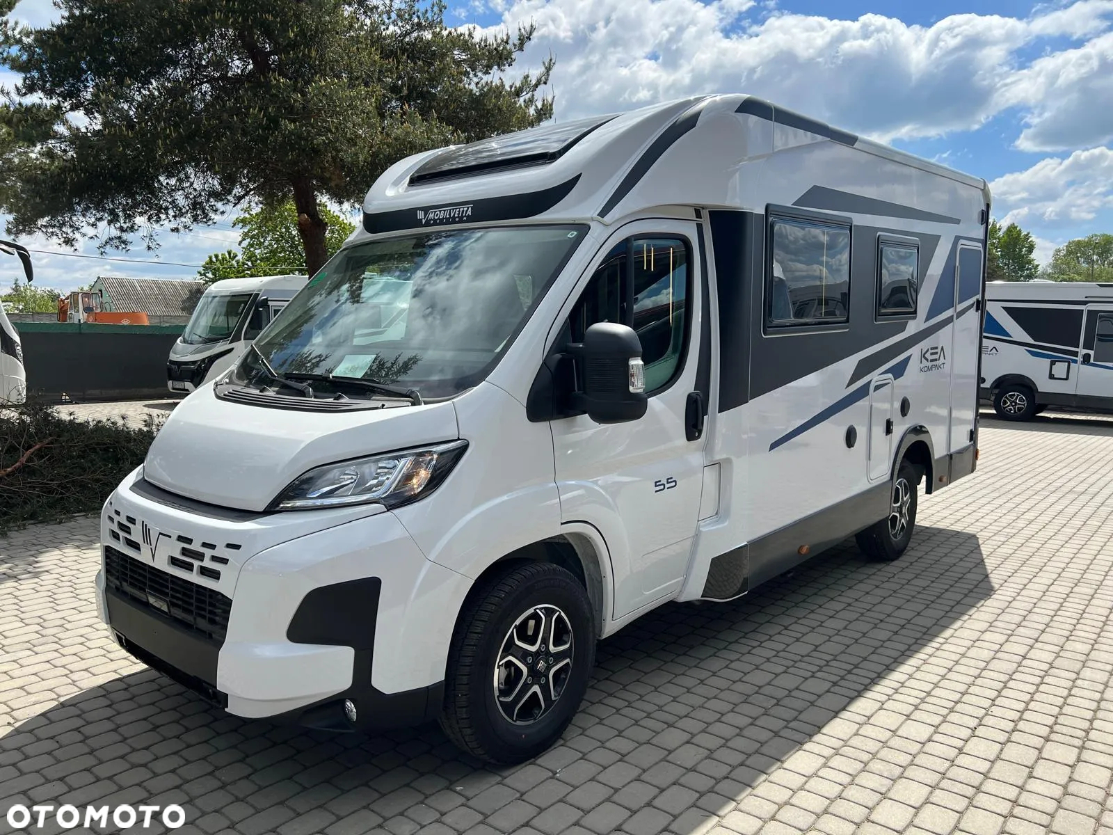 Mobilvetta Kea Kompakt 55 - Długość 6,36m  140 KM automat waga: 2650kg - 2