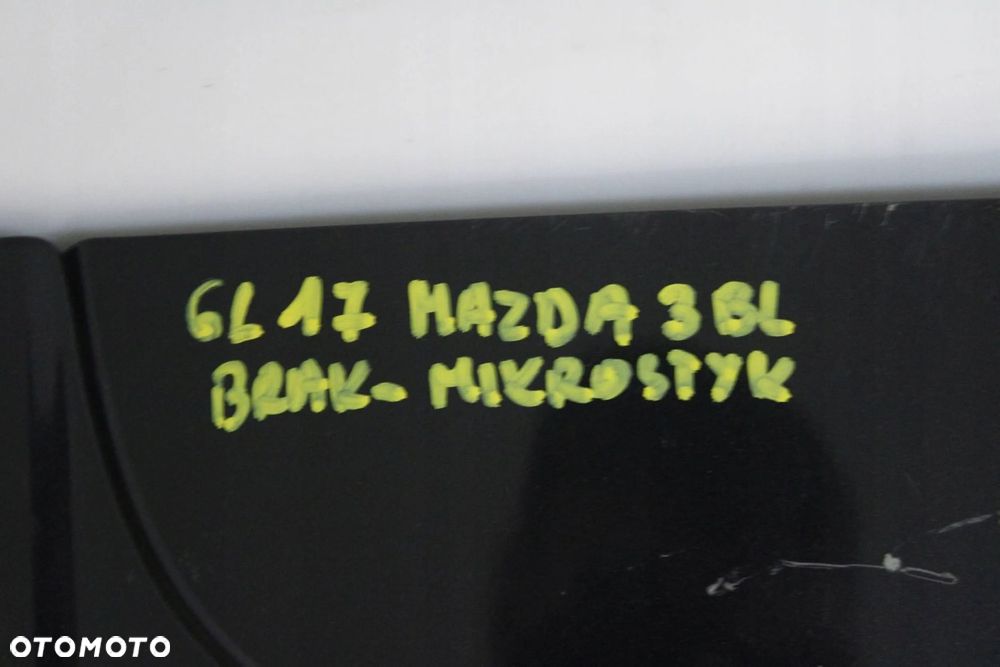 MAZDA 3 BL HB 08R- KLAPA BAGAŻNIKA TYŁ TYLNA 16W - 15