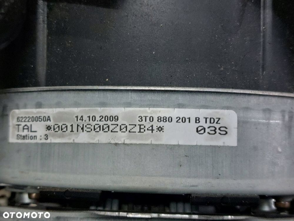 ZESTAW AIRBAG KOKPIT DESKA MODUŁ PODUSZKI PASY SKODA SUPERB II - 7