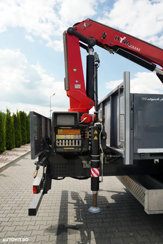 Volvo FMX 430 / LIVRARE - 7,15 M / HYVA HC-183 CUPĂ / ROTATOARE / FURCĂ PENTRU PALEȚI / TELECOMANDĂ - 20