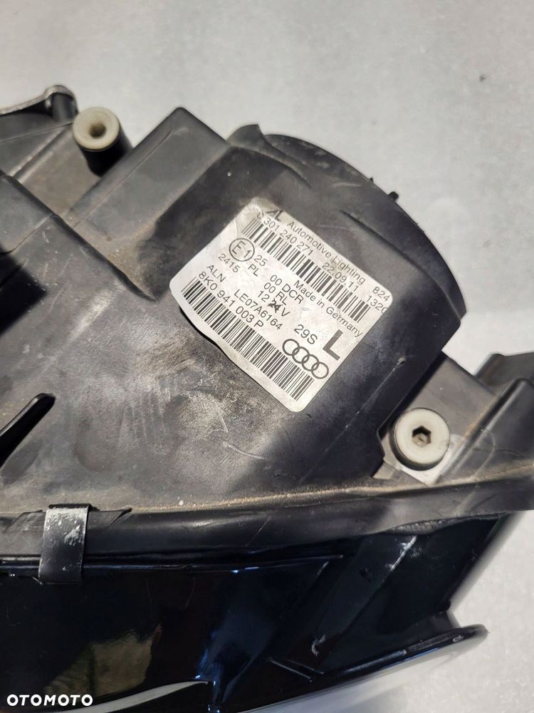 audi a4 b8 8k sm xenon nie skrętny przód strona lewa 8k0941003p - 6
