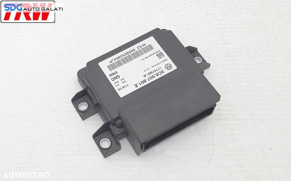 Calculator Frana de Mana Volkswagen Passat B6 2005 - 2010 Cod 3C8907801E [C6536] - 1