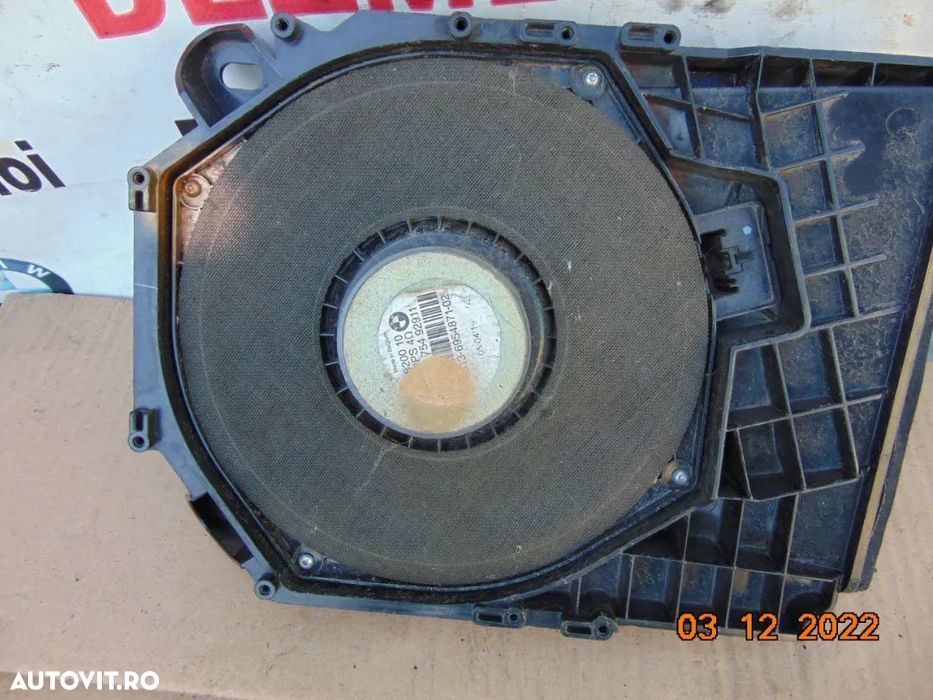 Boxa BMW E87 seria 1 E81 subwoofer boxa dezmembrez E87 2.0 m47 n47 - 3