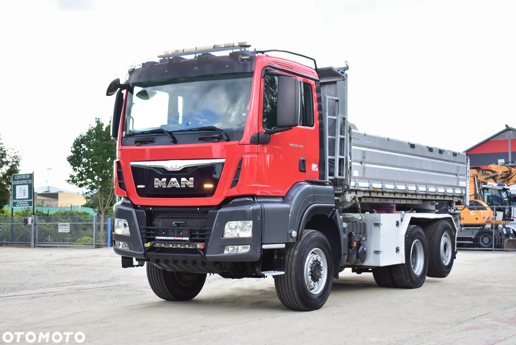 MAN TGS 28.480 6x4-4BL Wywrotka 3-Str. ** Bordmatic **! 65.000 KG Zestaw ! Przedni most/ Reduktor/ 4X4/6X6/ STAN PERFEKCYJNY ! SPROWADZONY Z AUSTRII ! - 5
