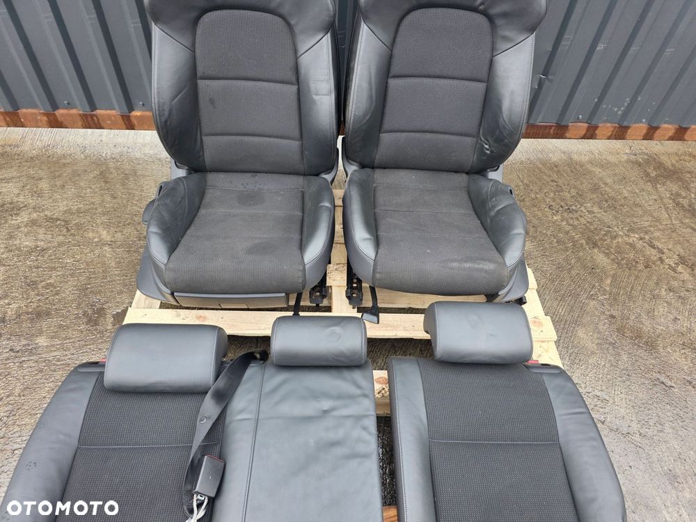 FOTEL FOTELE AUDI A3 8P SKÓRA KUBEŁKI SPORTBACK 5-DRZWI S LINE PÓŁ SKÓRA *2 - 5