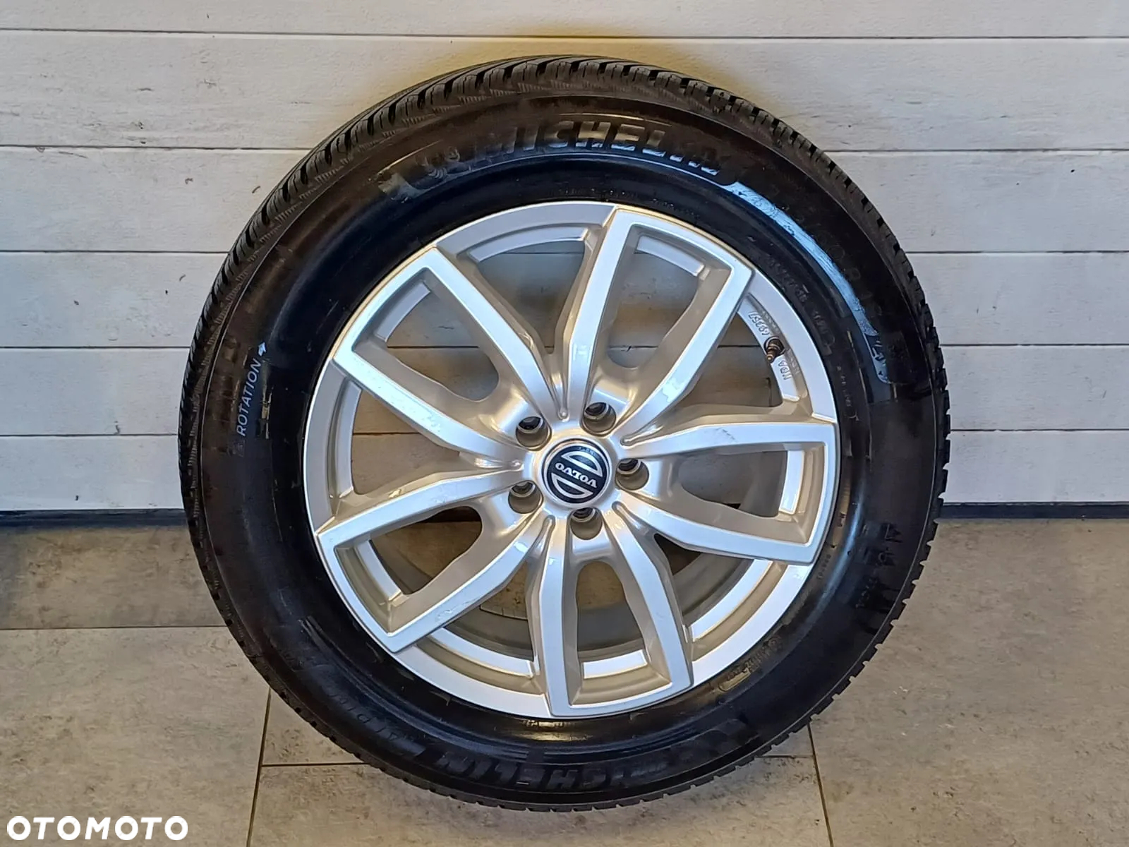 NR 611 Koła Zimowe Alufelgi Volvo XC60 235/60/18 Michelin Alpin 7, Bieżnik 8mm - 2