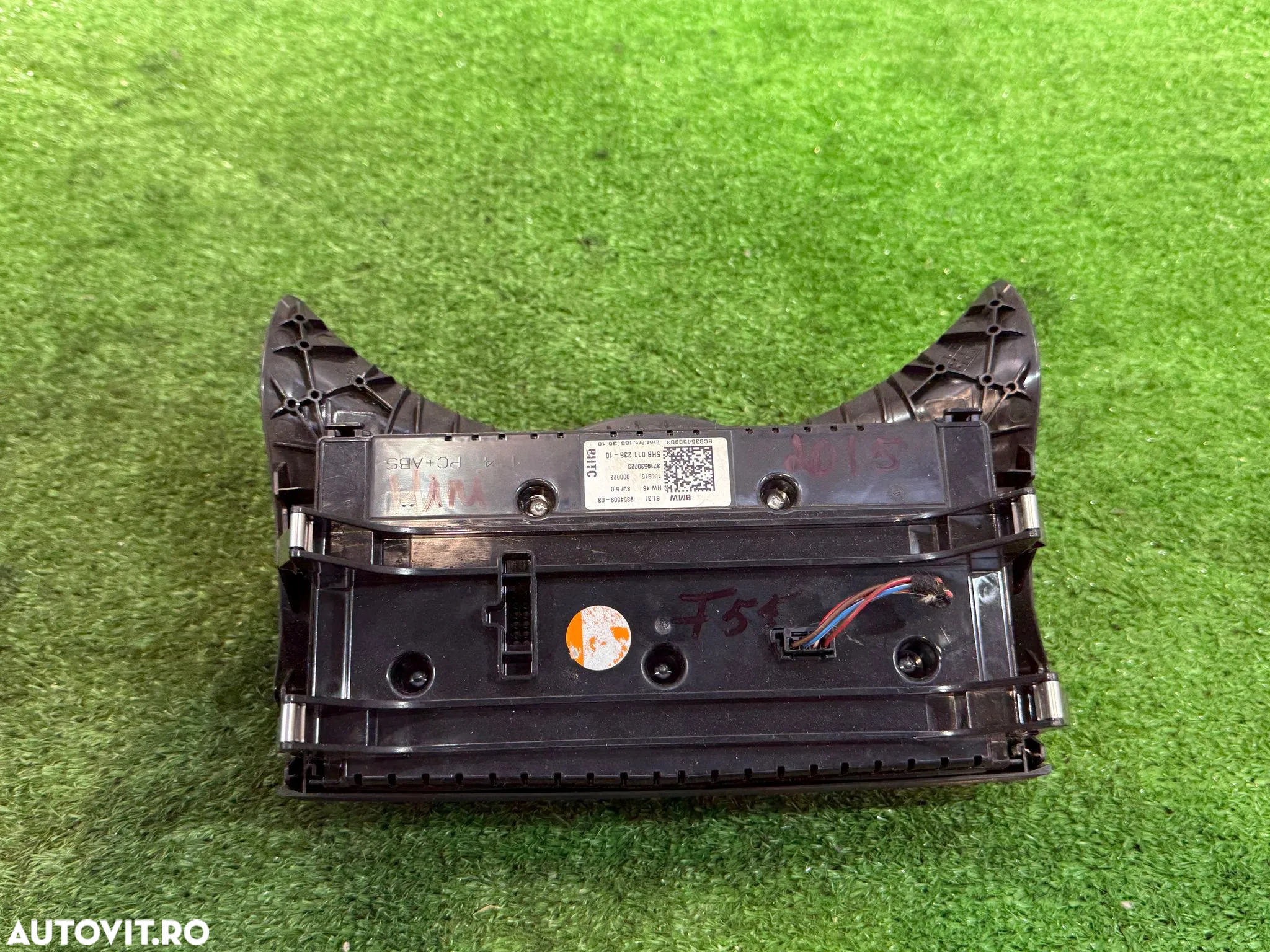 PANOU CENTRAL COMANDA CLIMA MINI ONE F55 1.2 BENZINA 2015 COD OEM 61319383890 5HB01123810 2014-2017 - 6