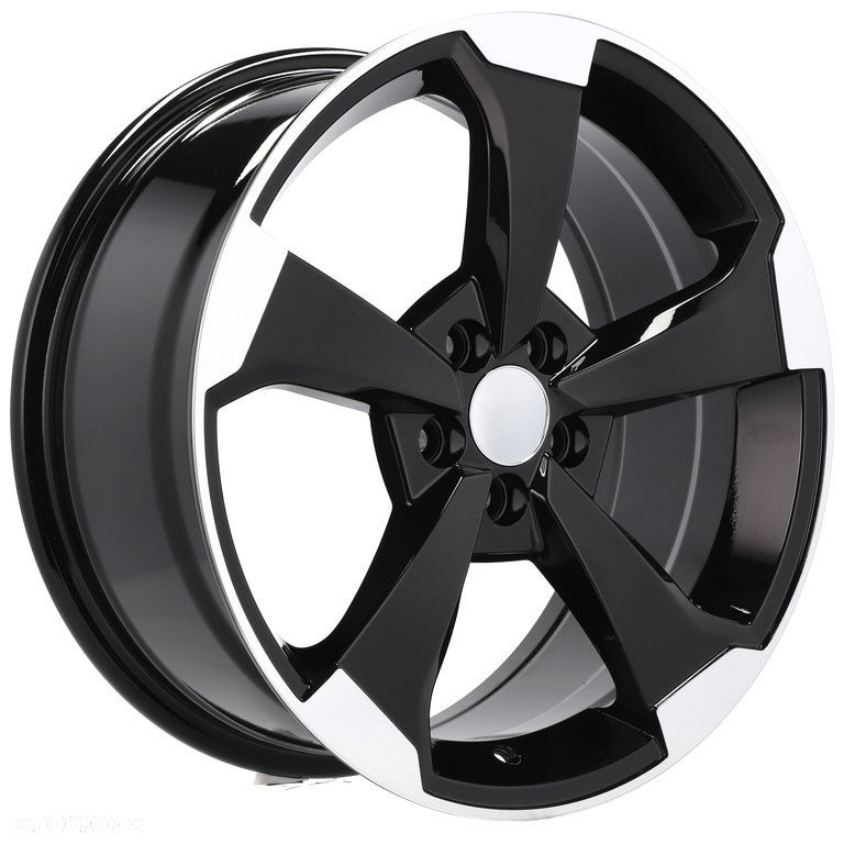 4x Felgi 18 m.in. do AUDI A4 B7 B8 B9 A5 B10 A6 C6 C7 C8 C9 A8 D3 Q3 Q5 Rotor II - XE351 (BK5589) - 8