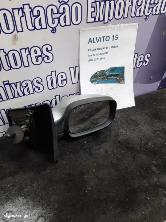 espelho retrovisor Renault Clio 3 - manual direito  origem - 1