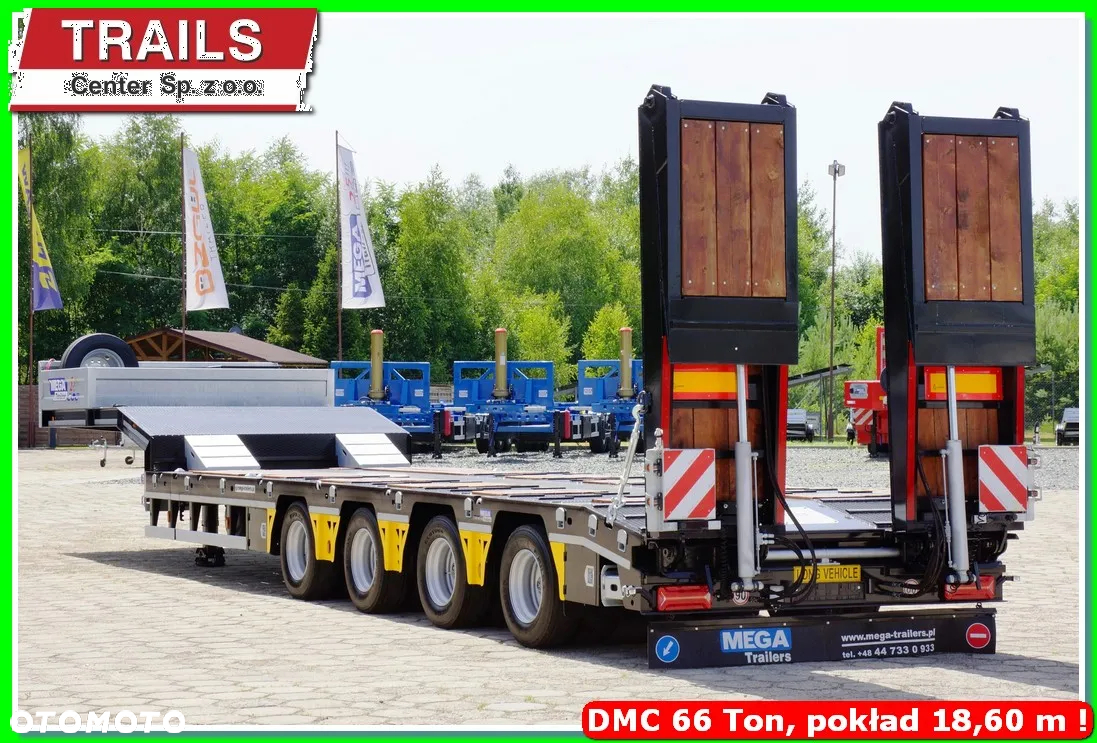 Inny Niska podłoga 4-osie, rozciągana dł. 18,60 m,  własne PTO, NAJAZDY HYDRAULICZNE. !!! - 10