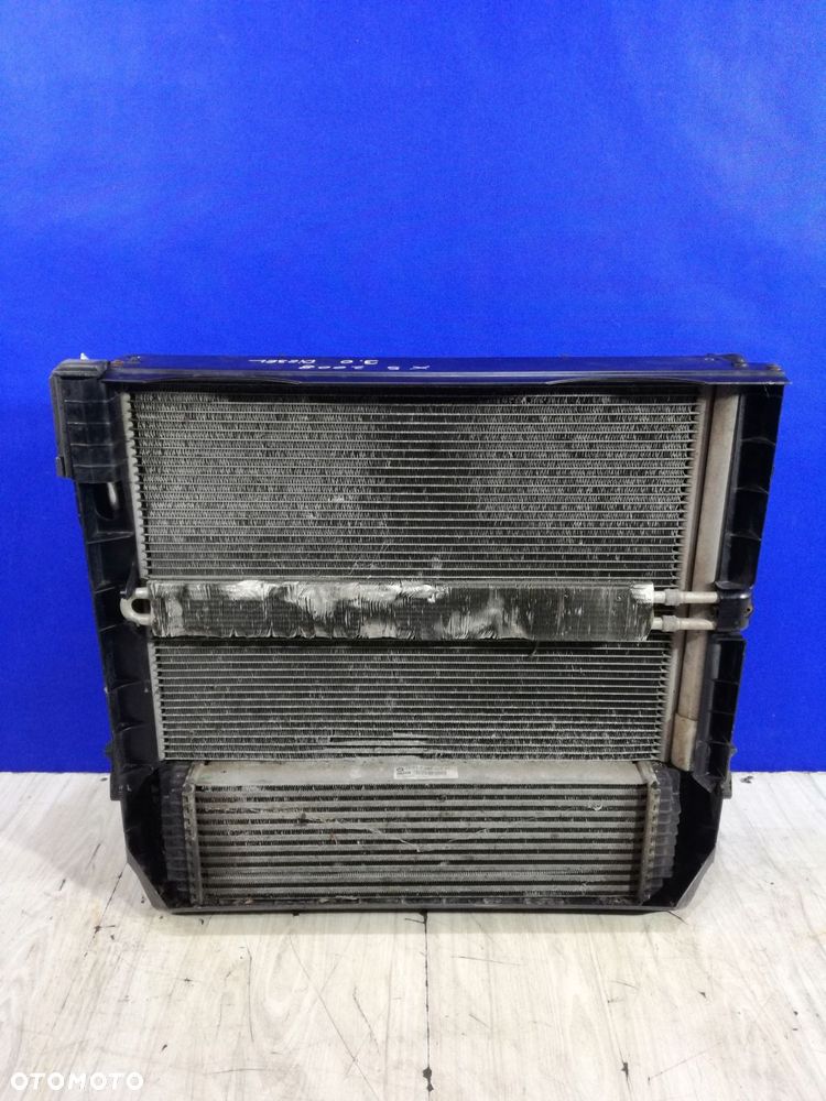 bmw x5 e70 chłodnice wentylator komplet 3.0 diesel automat 06/17 - 1