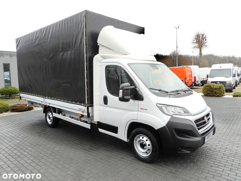 Fiat DUCATO PLANDEKA 10 PALET TEMPOMAT LEDY KLIMATYZACJA  160KM - 5