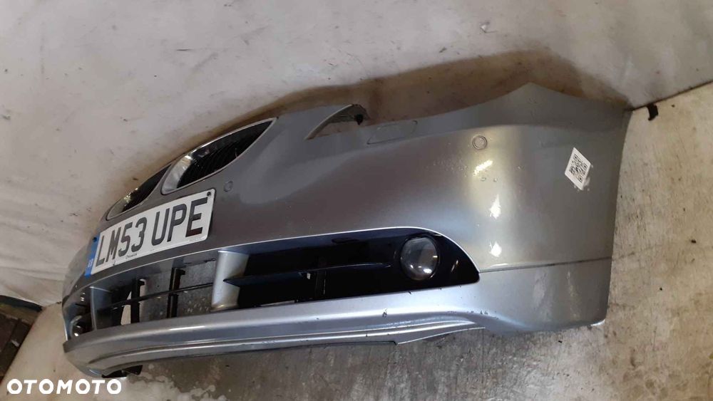 $ ZDERZAK PRZÓD PRZEDNI BMW E60 E61 SERIA 5 SILBERGRAU SZARY HALOGENY PDC CZUJNIKI SPRYSKIWACZE LAMP XENON - 3