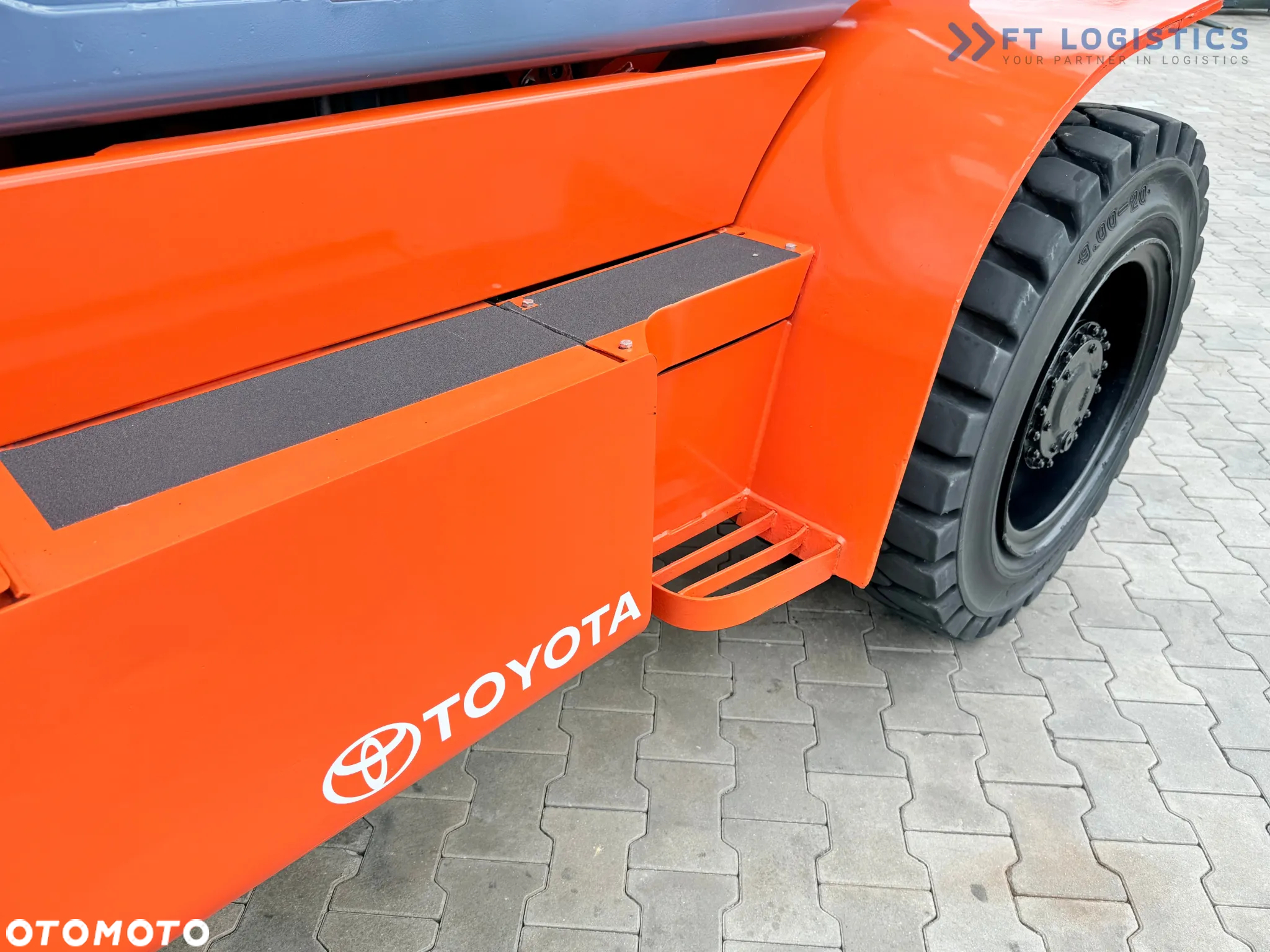 Toyota 60-5FD80 / DIESEL / DUPLEX - 4500MM / NOWE OPONY / KABINA OGRZEWANA / 8 TON / UDT / STAN IDEALNY - 37