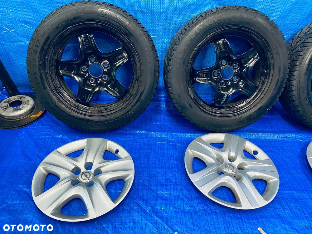 KOŁA STRUKTURALNE KOŁPAKI KOŁO 17 FELGA 17" x 7J  5X120 ; 67,1mm ET41 KOMPLET ; OPONY ZIMA ZIMOWE 2024R ; OPEL INSIGNIA A ; 2170103 ORYGINAŁ - 3