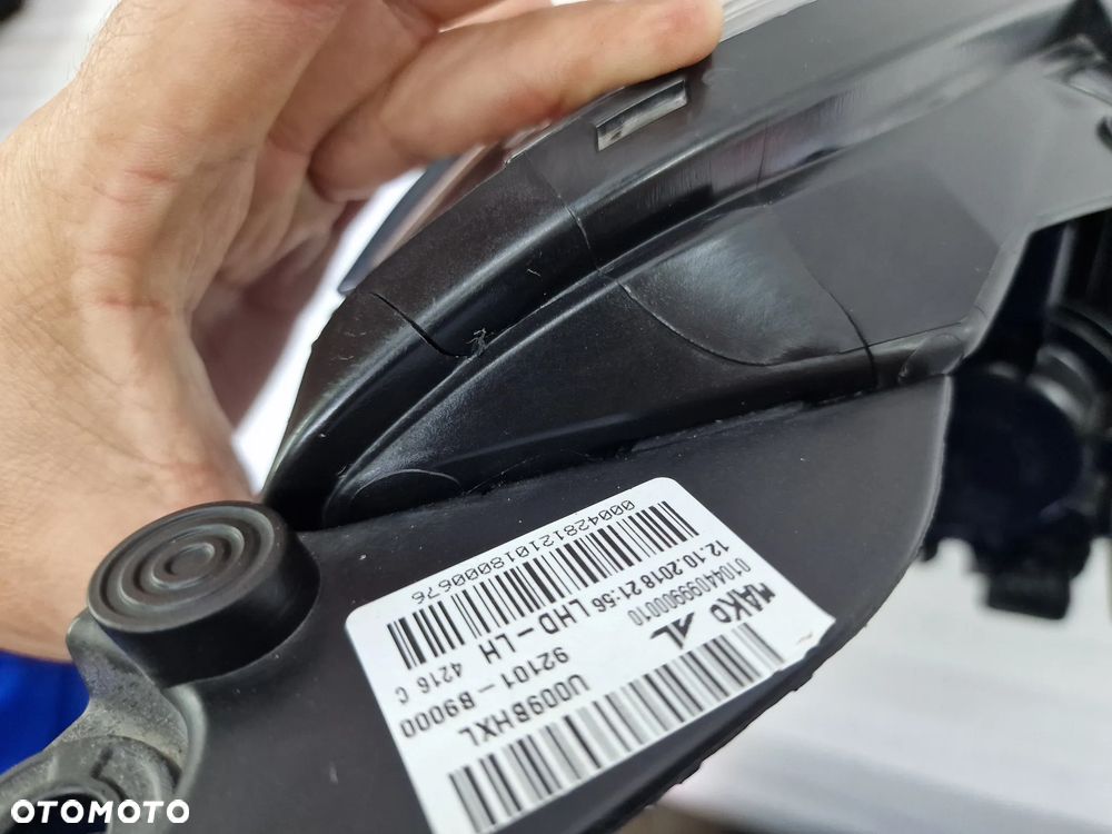 HYUNDAI I10 II 14- LEWA LAMPA PRZEDNIA PRZÓD , NR 92101-B9000 , NR AUKCJI LA634 - 18