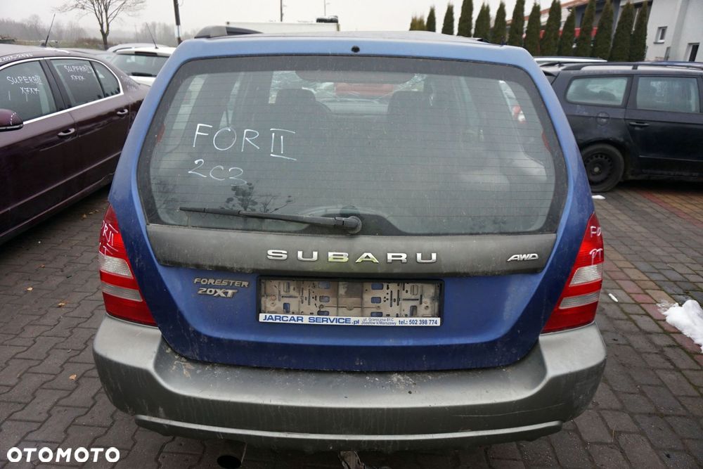 KLAPA BAGAŻNIKA TYLNA FORESTER II SG SUV 2C3  NIEBIESKI SUBARU 2002-2006 - 1