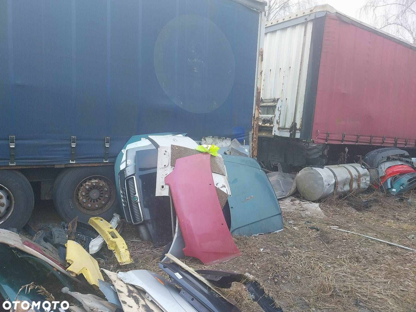 KOMPLETNY PRZÓD MASKA ZDERZAK LAMPA AUDI 80 B4 LY7P - 16