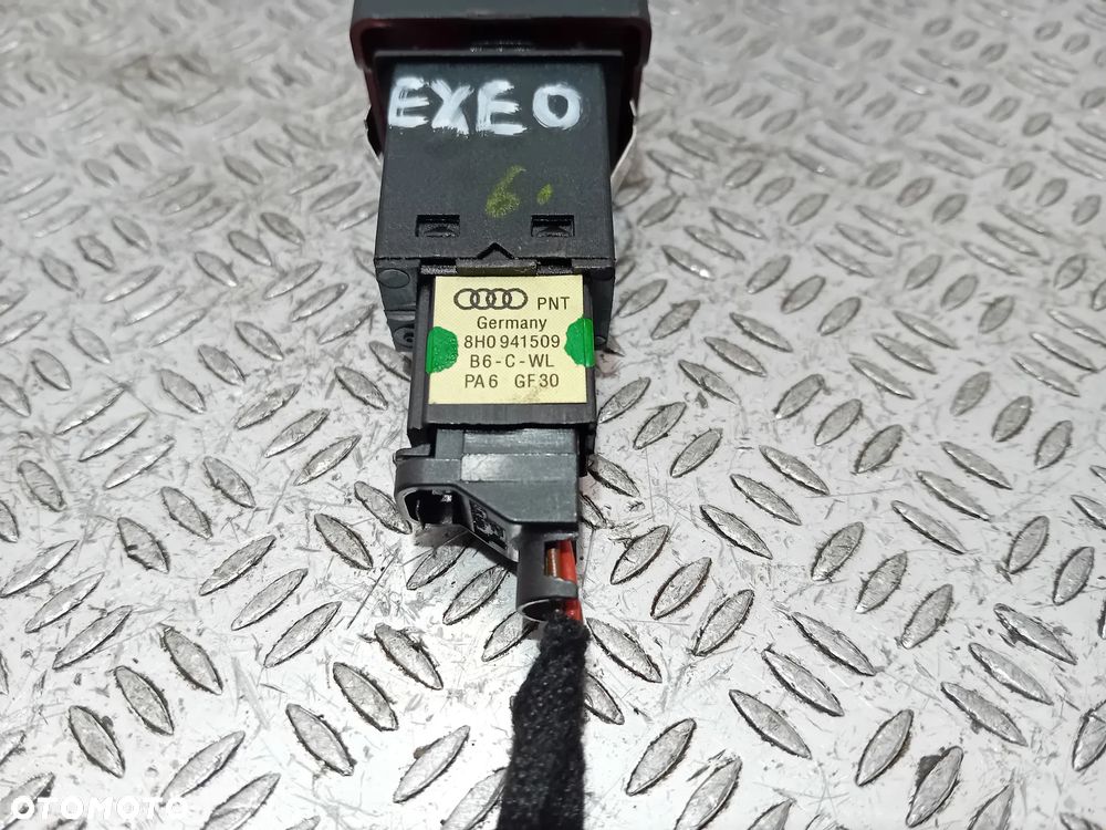 wlącznik świateł awaryjnych Seat Exeo 2010 8H0941509 - 2