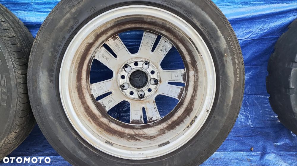 KOŁA FELGI ALUMINIOWE ALUFELGI 8Jx16 ET46 A2124010202 OPONY LETNIE NEXEN NFERA SU1 225/55R16 225 55 16 MERCEDES W212 W207 - 25