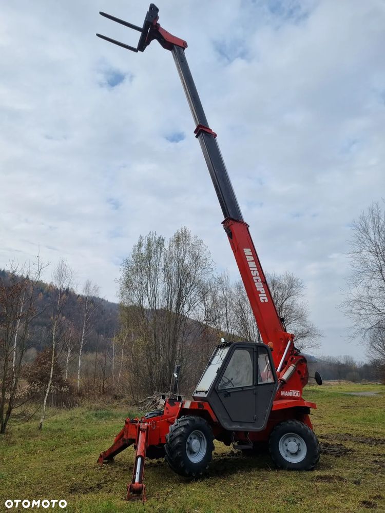 Manitou MT1230.SCP Ładowarka Teleskopowa z podporami 4x4. 13metrów Wysięg! Udzwig 3 tony. Silnik Perkins 4cyl. Import Norwegia! Perfekt stan! 3tryby skrętu. 4 biegi REWERS  Oryginał! Opony ładne. Potężna moc! - 3