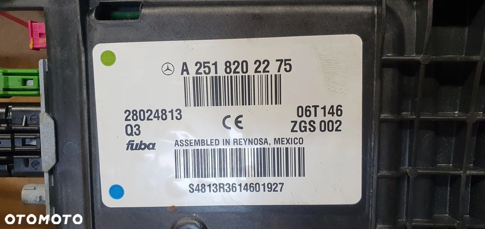 Wzmacniacz anteny moduł Mercedes ML W164 A2518202275 - 7