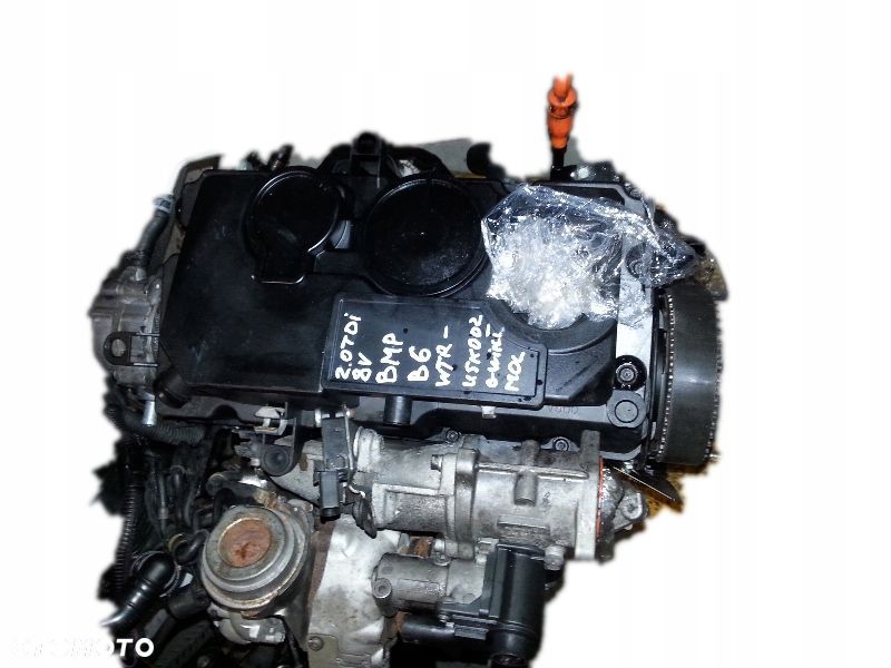 SILNIK SŁUPEK VW PASSAT B6 2.0 TDI 8V BMP BMM BMR BKD - 1