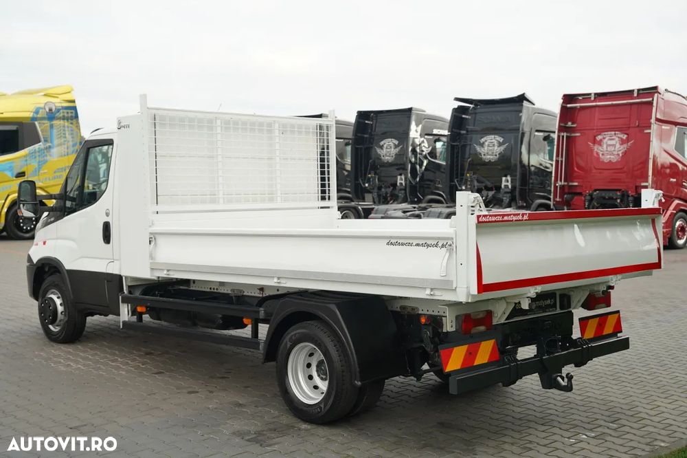 Iveco DAILY 72-180 / BASCULABILĂ - 3,5 M / DESCĂRCARE SPATE / ROȚI SPATE DUALE / MANUALĂ / IMPORT / - 18