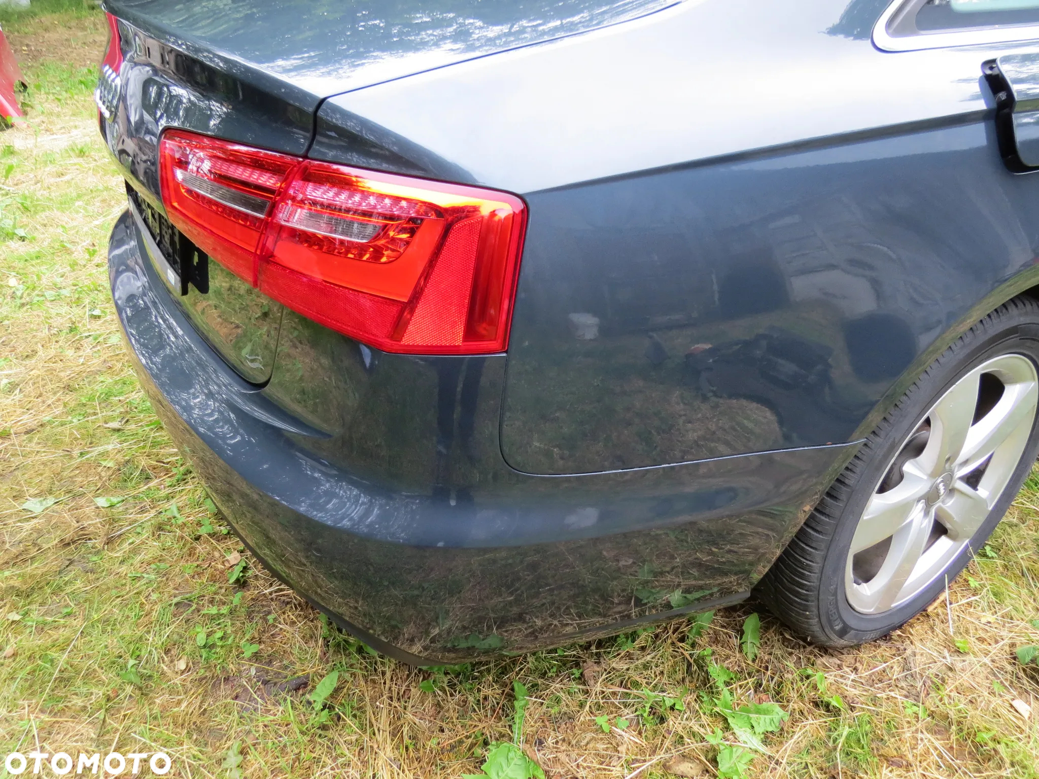 ZDERZAK TYŁ TYLNY HAK SEDAN LX5N AUDI A6 C7 - 3