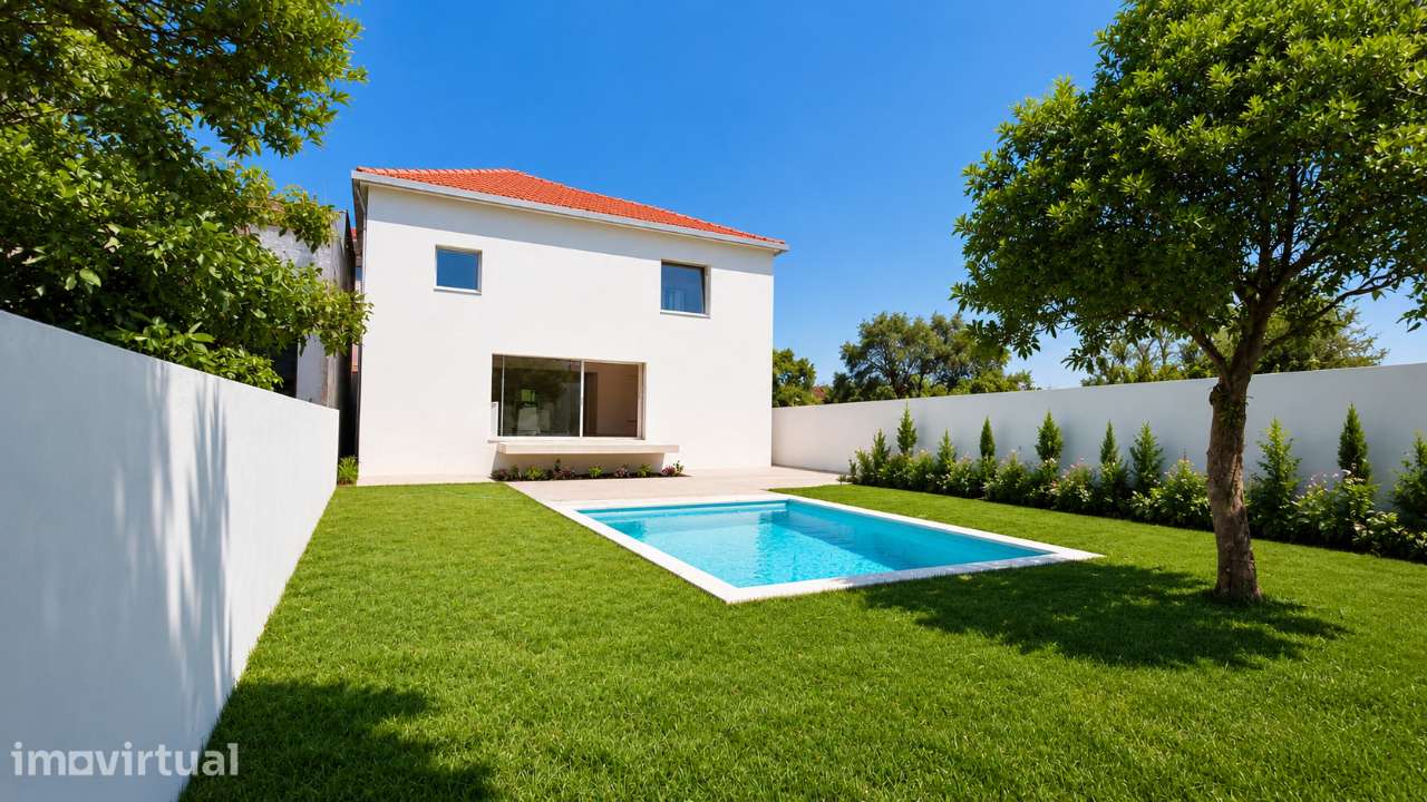Moradia T3, nova, com piscina em São João da Madeira - Grande imagem: 2/33