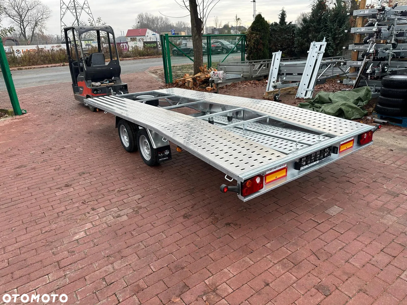 Niewiadów Laweta Niewiadów Boro Jupiter 4,5x2,1m DMC 2700 kg raz łamana mocna spawana bez wypełnienia - 2