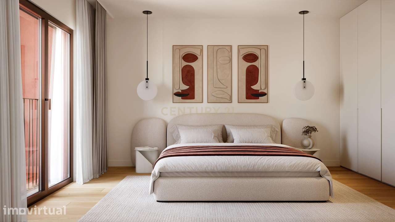 Apartamento T1 novo em Almada - Grande imagem: 2/11