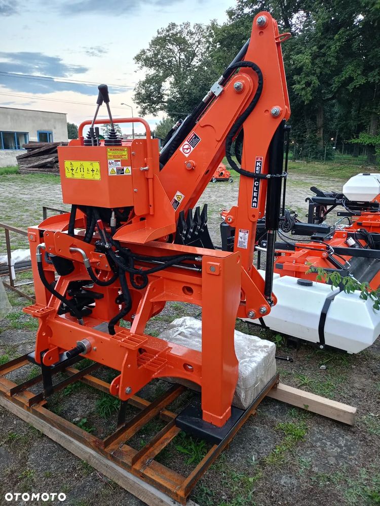 Koparka do ciągnika z własną pompą hydrauliczną BHMS225 + przesuw Mikrus Troll GEOGRASS Raty Transport - 4