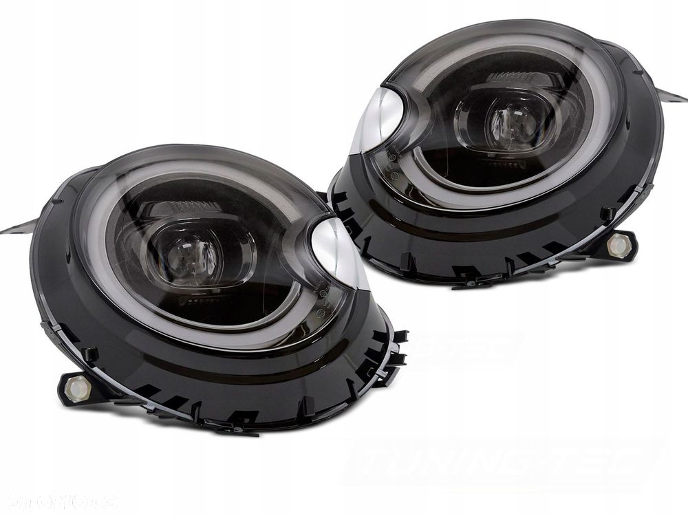 Reflektory Lamy kpl Vland Led Tuning Black Mini One r55 r56 r57 r58 r59 06- - 2