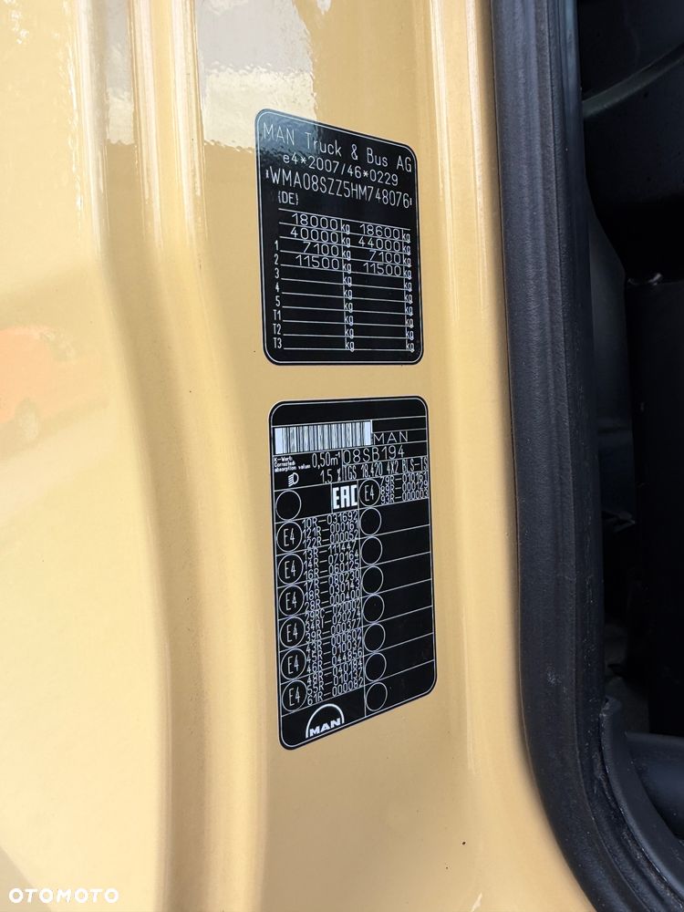 MAN TGS 18.420 / EURO 6 / WYWROTKA - 31