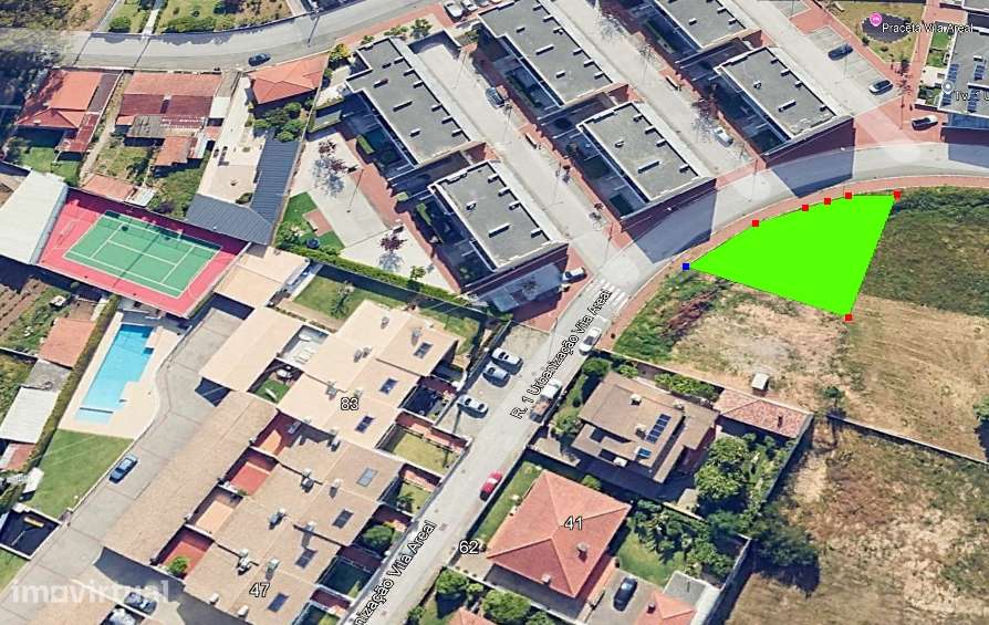 Lote na Urbanização do Areal com 451m2 - Grande imagem: 2/7