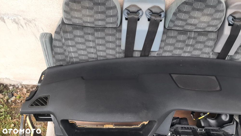 BMW X5 E70 X6 E71 DESKA KONSOLA PODUSZKI NAPINACZE ORYGINAŁ   RAF-AUTO - 3